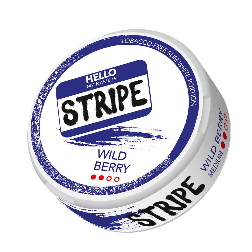 STRIPE Medium Wild Berry