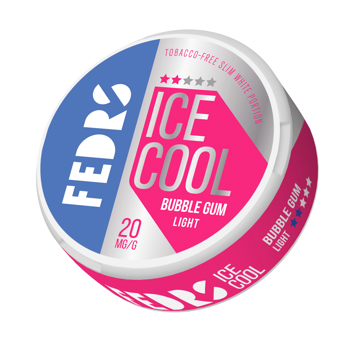 FEDRS Ice Cool Light Bubble Gum