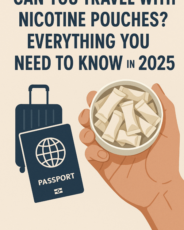 Can you travel with nicotine pouches?