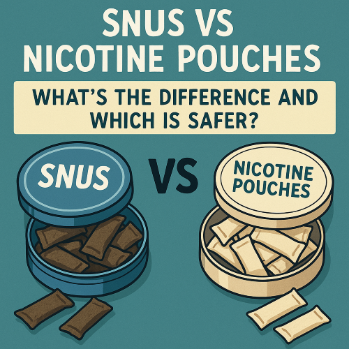 snus vs nicotine pouches whats the difference and which is safer
